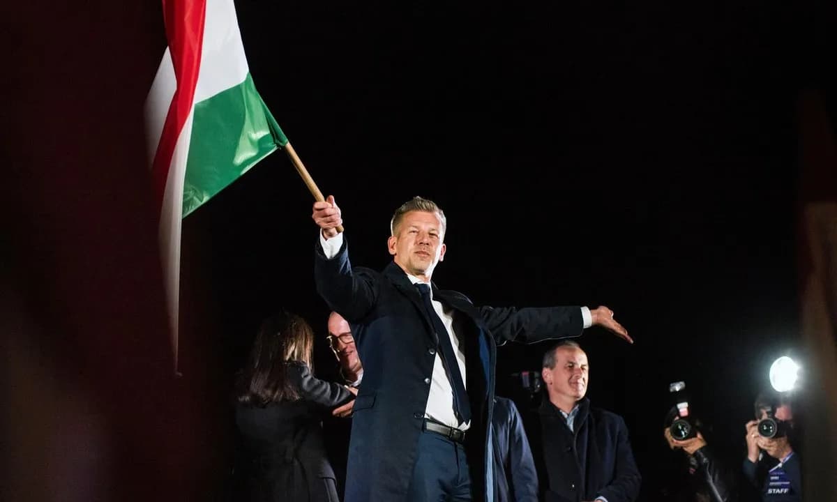 ‘The extremely happy part of the crowd’: Hungarian arts figures hope for change after 16 years of Orbán rule