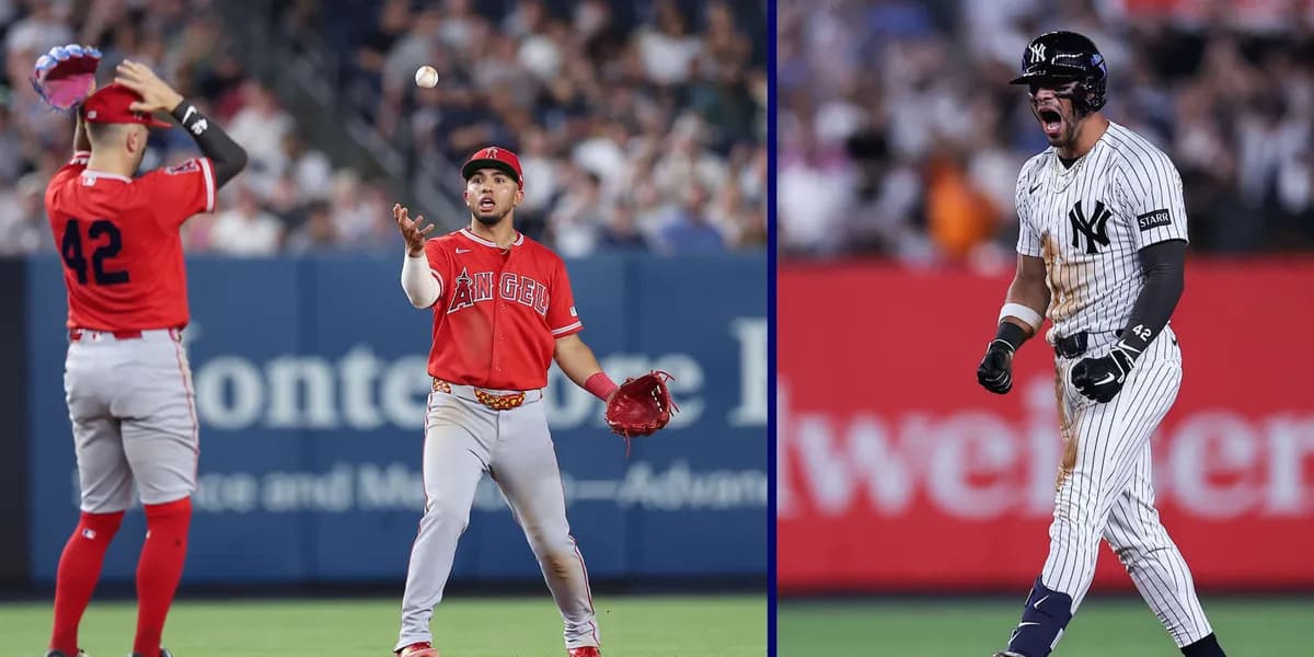 Angels drop the ball, and Yankees make them pay in walk-off win