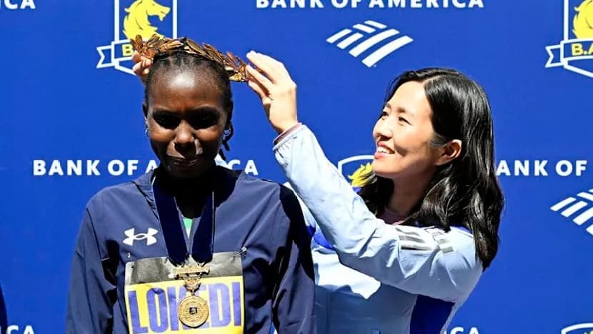 Lokedi aims to repeat Boston Marathon win after record-breaking run