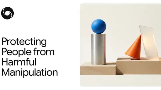 Protecting people from harmful manipulation