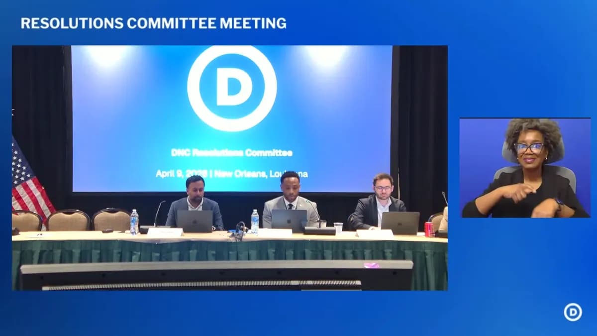 DNC Shoots Down Resolutions Calling Out AIPAC and Limiting Arms to Israel