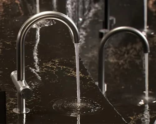 grohe spa turns piccolo teatro studio melato into immersive fusion of water and architecture