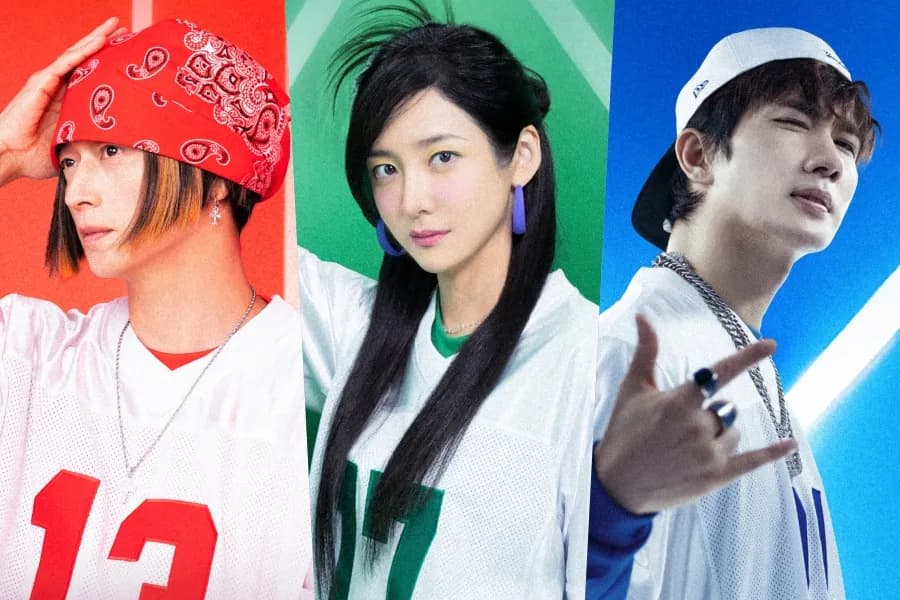 Watch: Kang Dong Won, Park Ji Hyun, And Um Tae Goo Tease Comeback Single As Co-Ed Idol Group In New Movie “Wildsing”