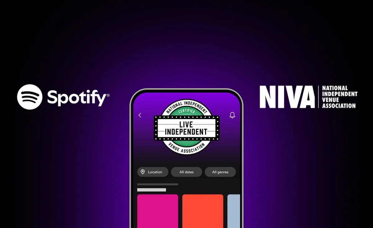 Spotify and NIVA Partner to Support Independent Venues Across the US — Spotify