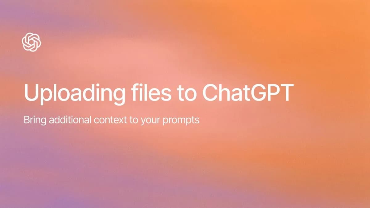 Working with files in ChatGPT