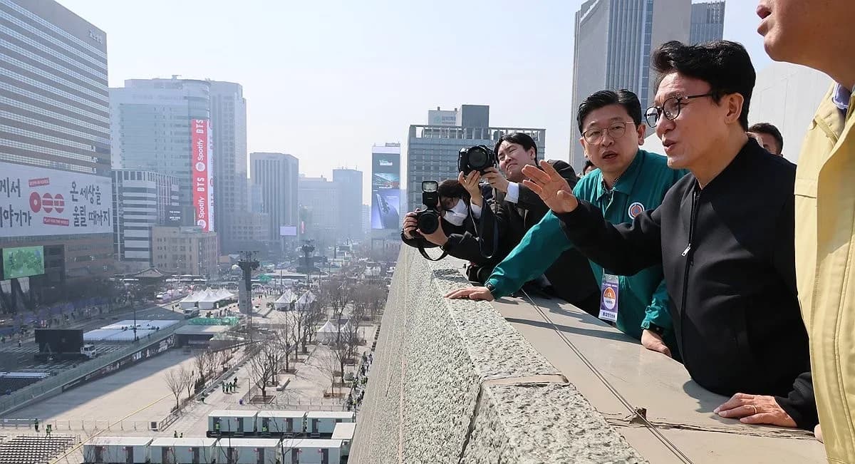 김 총리, BTS 컴백 공연장 점검…'K컬처 안전이 경쟁력'