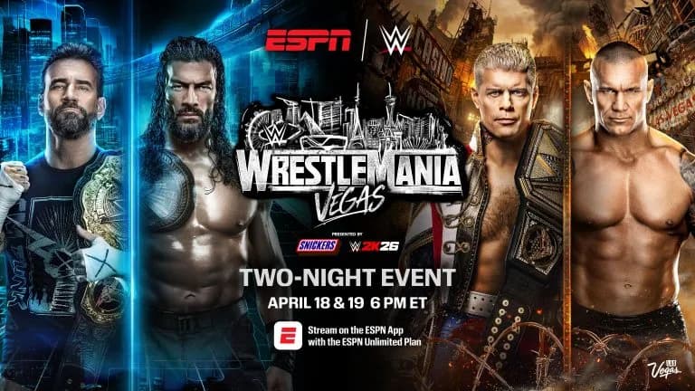 How ESPN Is Bringing WrestleMania 42 to Life Across Sports, Entertainment, and Culture