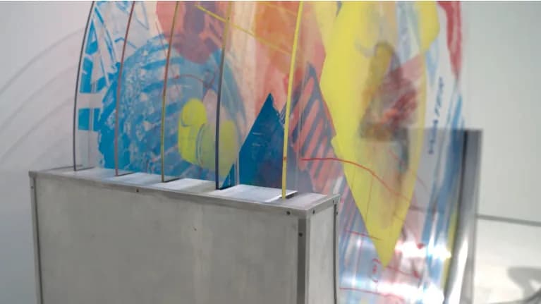 See Robert Rauschenberg's Revolver II in Motion