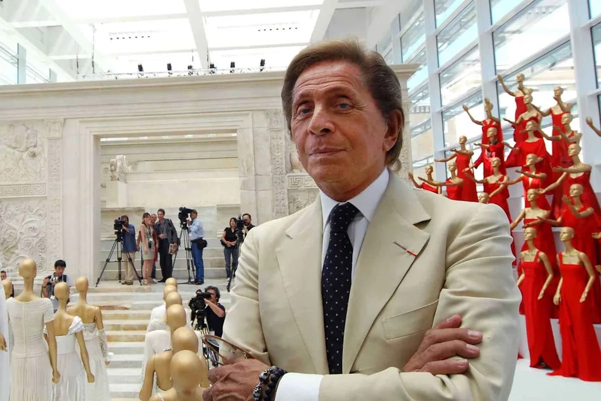 패션계의 '마지막 황제' 발렌티노, 93세로 별세