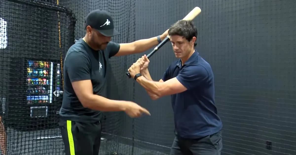 구리엘 형제, 마이애미서 스페인 기자에게 야구 레슨