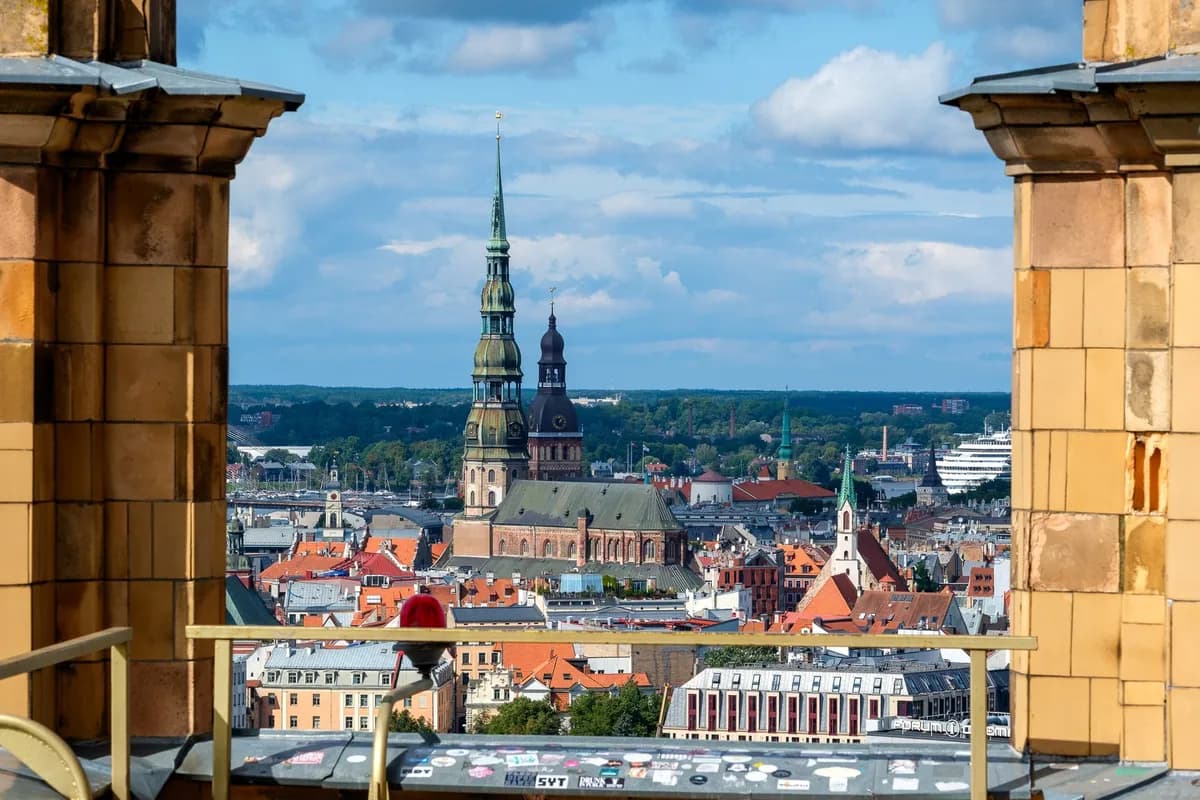 리가를 새로운 시선으로 보는 6가지 전망대