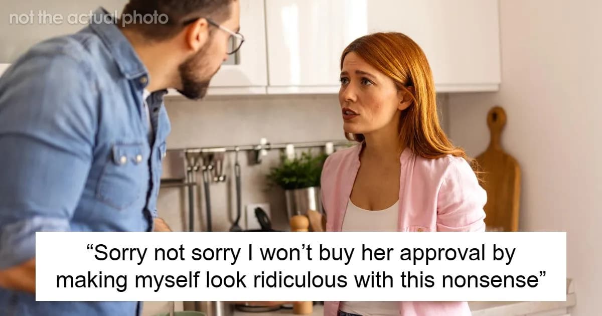 시어머니의 황당한 생일 선물 요구, 며느리는 단호히 거절했다