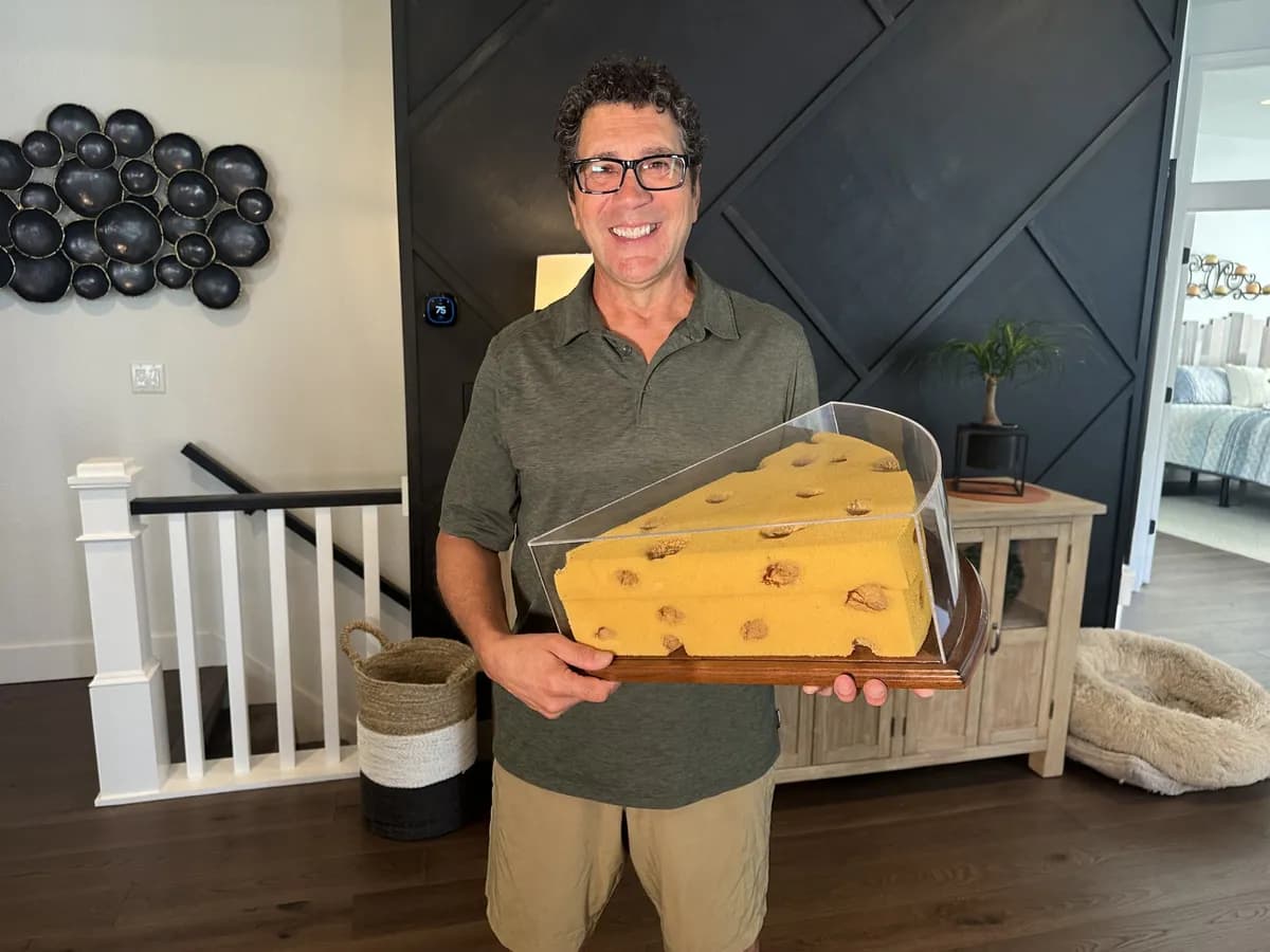 쿠션 천으로 시작해 세계적 상징이 된 치즈헤드의 탄생 이야기