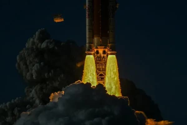 Artemis 2 astronauts head for the moon after make-or-break engine burn (video)