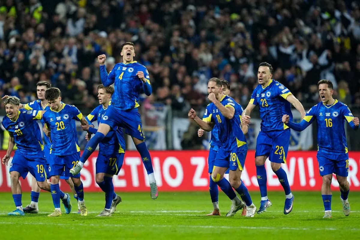 이탈리아, 보스니아에 승부차기 패배로 3회 연속 월드컵 본선 탈락