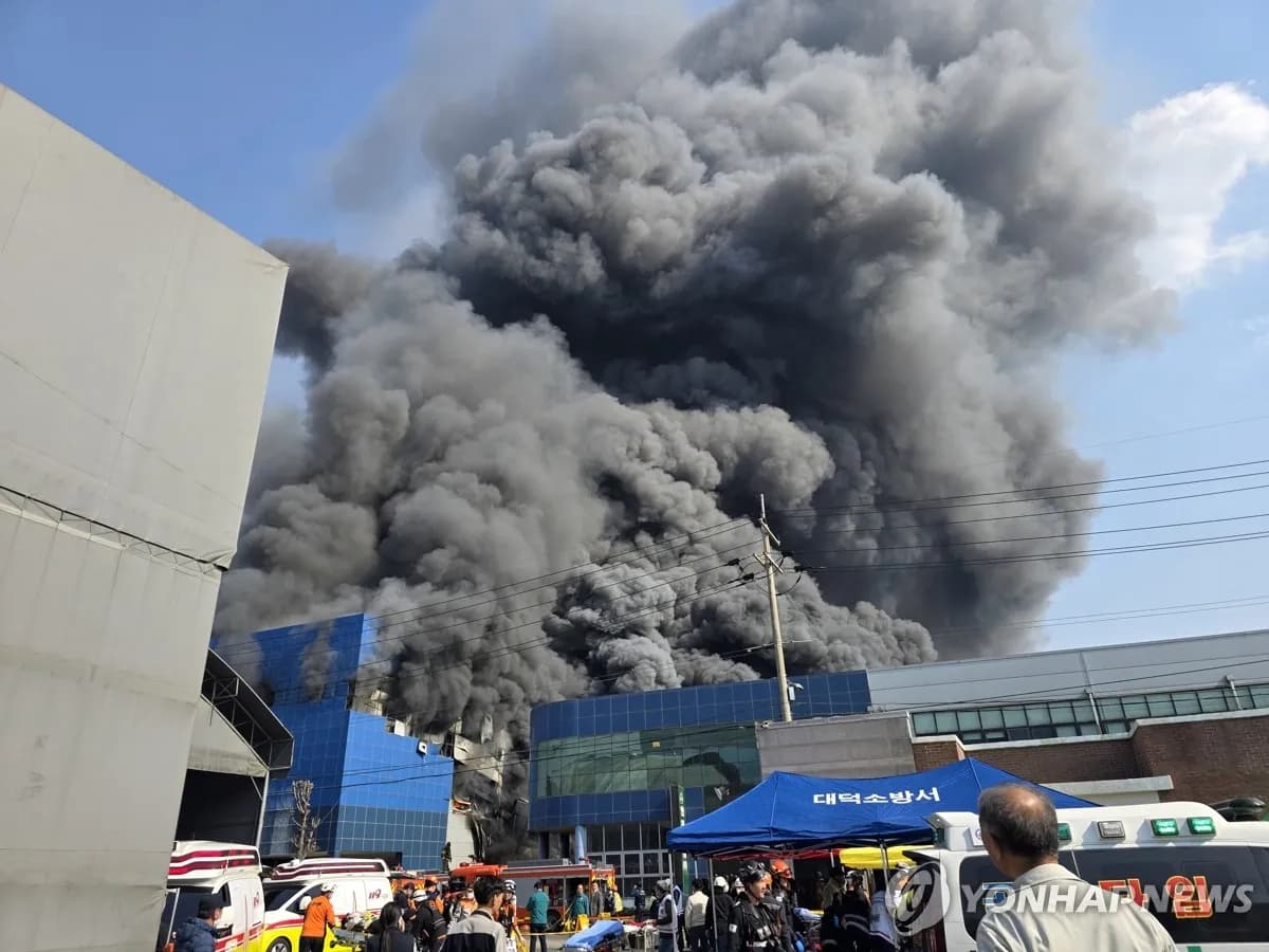 대전 안전공업 화재 실종자 14명 모두 숨져…사상자 74명 참사