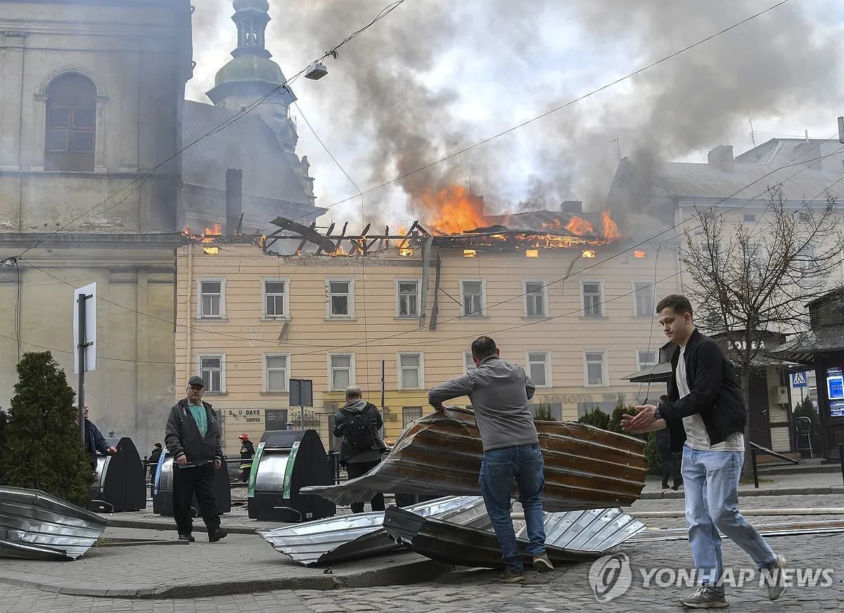 러, 이틀 연속 우크라 공습…15만 가구 정전, 사상자 속출