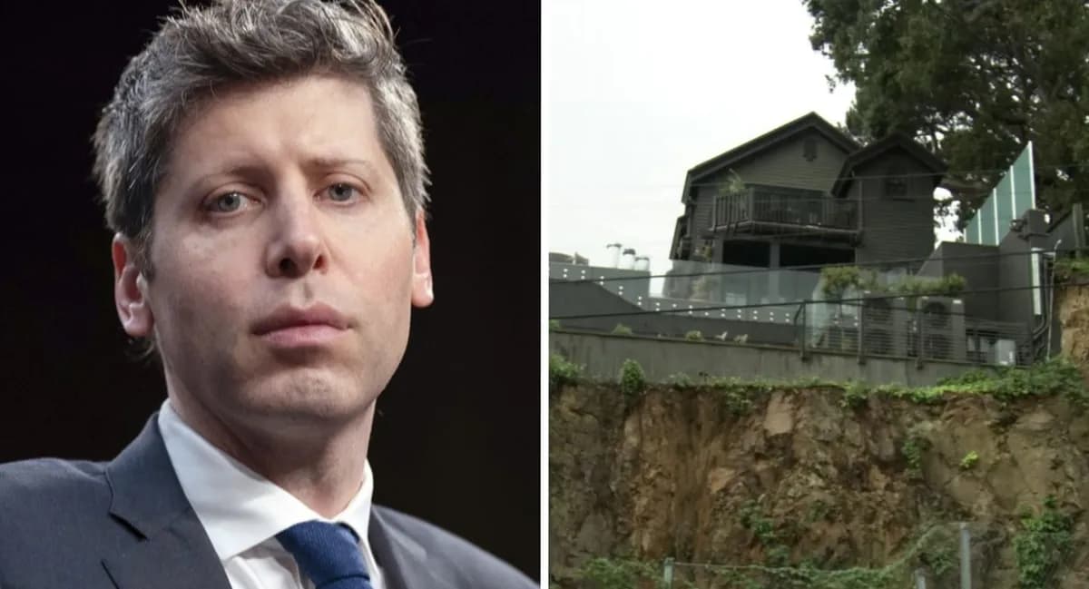 샘 올트먼 자택에 화염병 투척…20세 용의자 체포