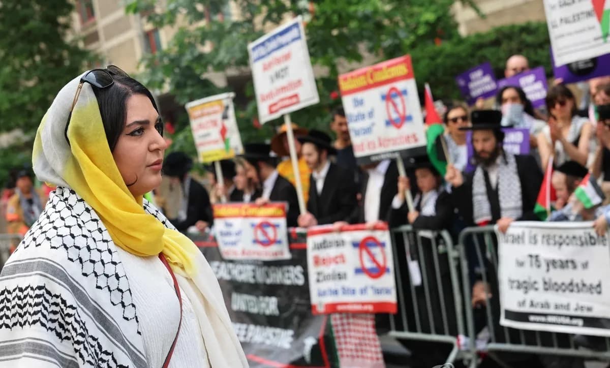 뉴욕서 팔레스타인 활동가 자택에 화염병 투척 시도, 친이스라엘 극단주의자 체포