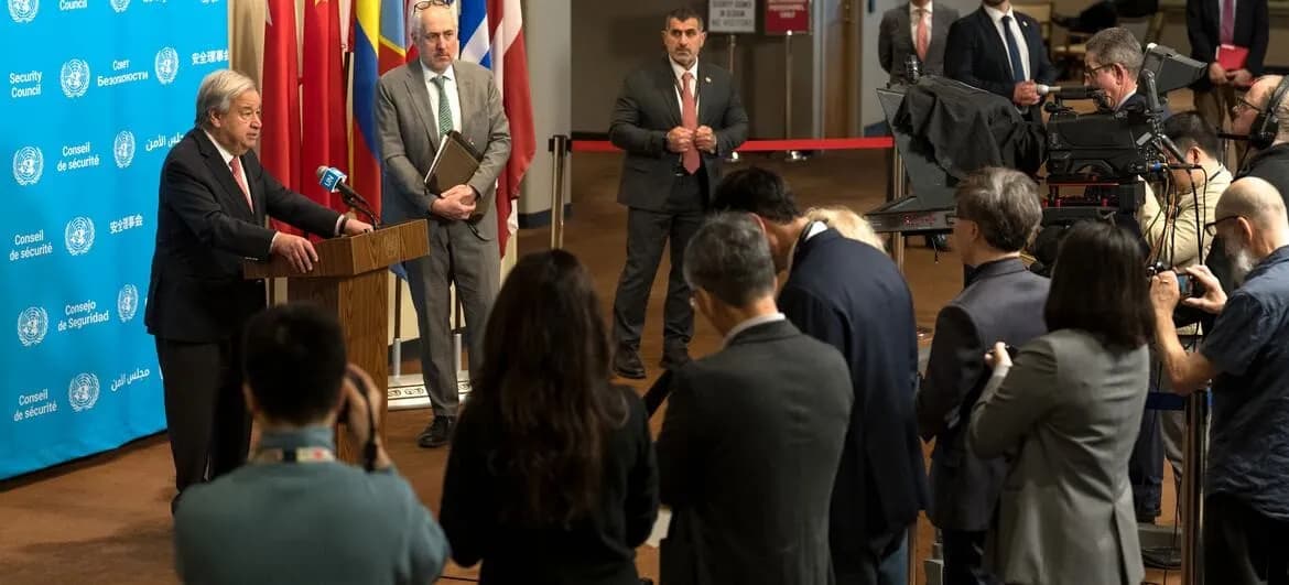 Guterres warns of ‘wider war’ as Middle East conflict enters second month