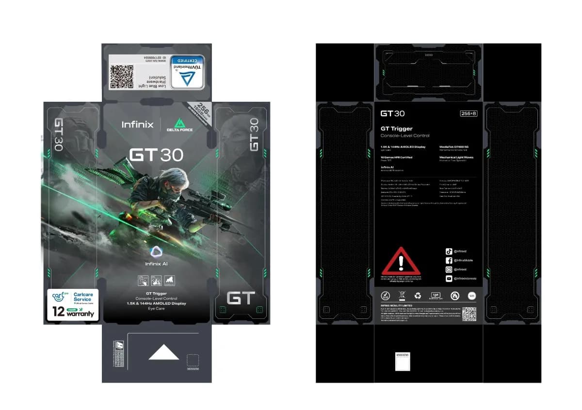 Infinix GT 30, 9월 11일 글로벌 출시 확정