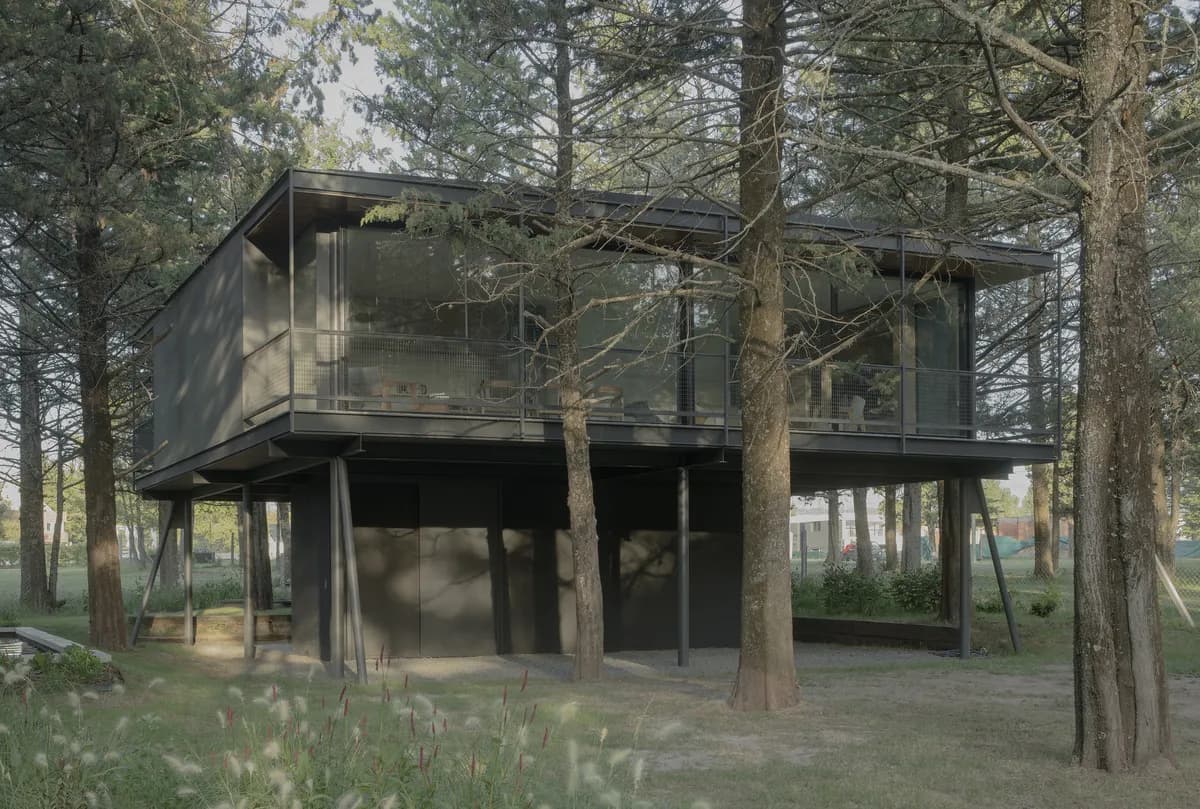 아르헨티나 소나무 숲 품은 여름 별장, 라 플로리다 II 하우스