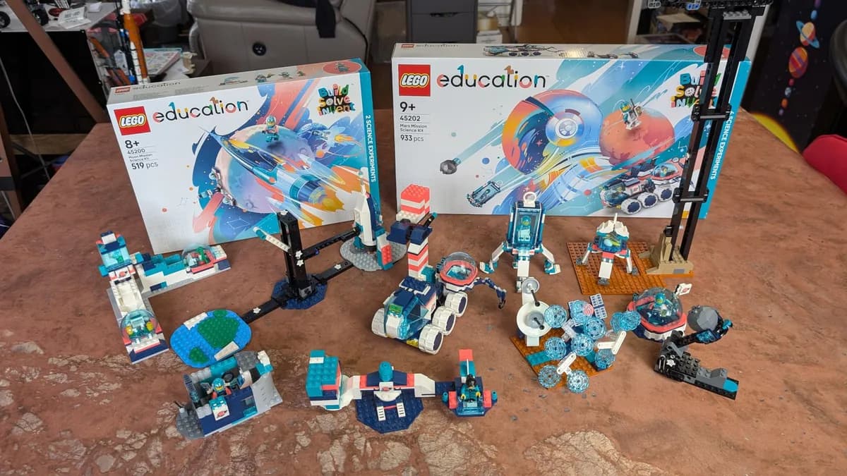 Lego's educational space sets teach kids physics with plenty of fun