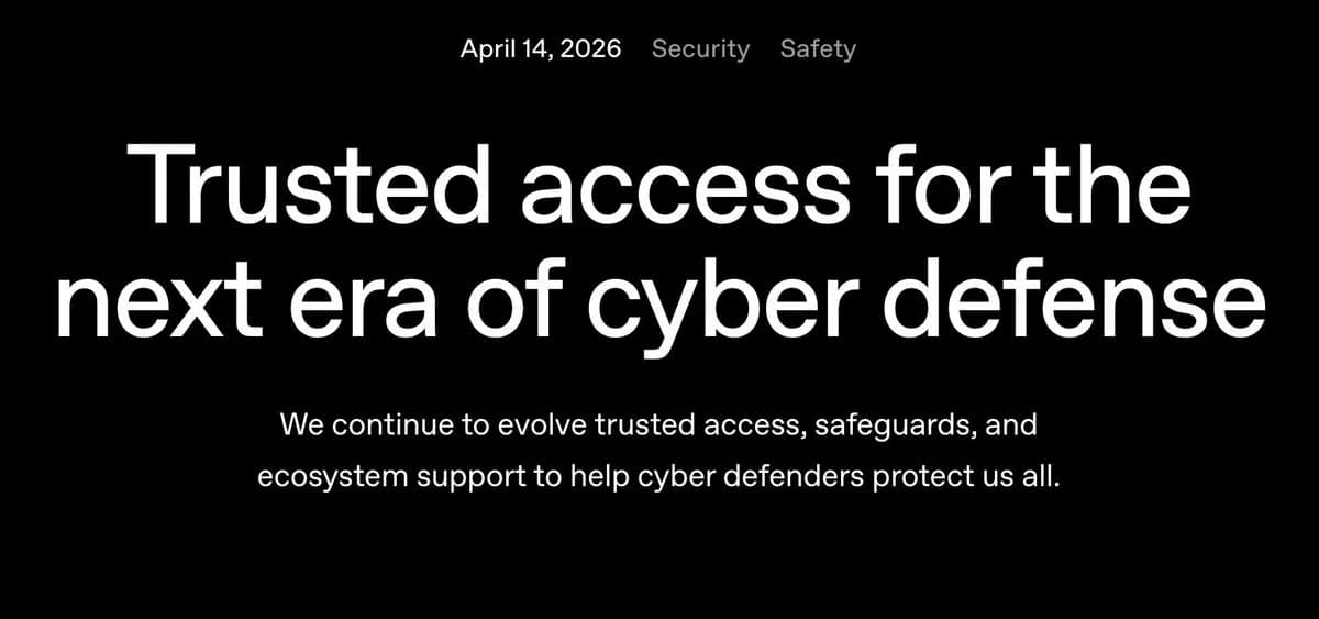 Trusted access for the next era of cyber defense