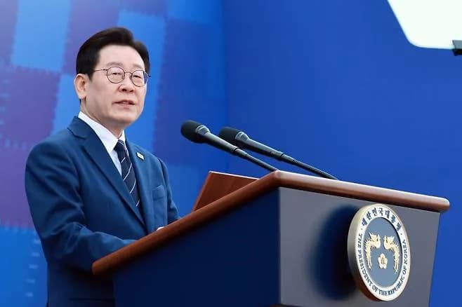 이재명 정부 첫 경사노위 출범, 8년 만의 대통령 참석