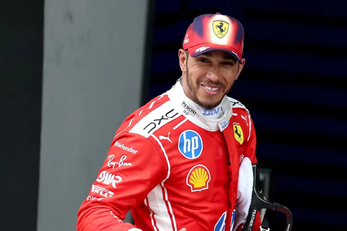 해밀턴, 페라리 첫 포디움…안토넬리는 10대 우승 달성