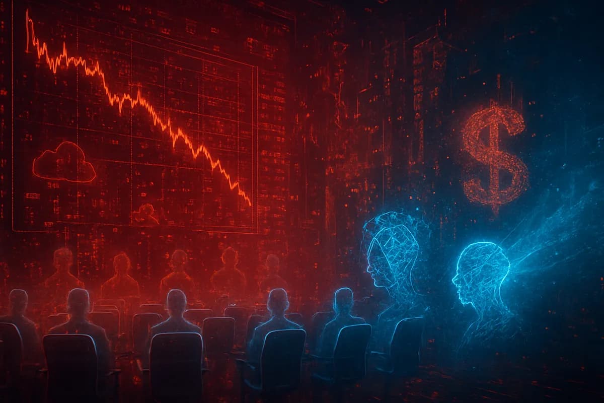 SaaS 주식 6개월 만에 반토막…'소프트웨어 종말' 현실화