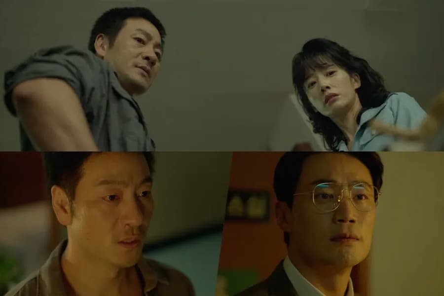 Watch: Park Hae Soo And Kwak Sun Young Reluctantly Join Forces With Lee Hee Joon In Serial Killer Hunt In “The Scarecrow”