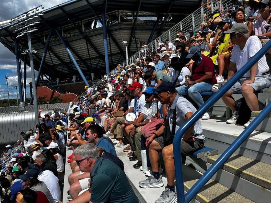 US 오픈 테니스, 여름과 가을 사이의 완벽한 중간 지점